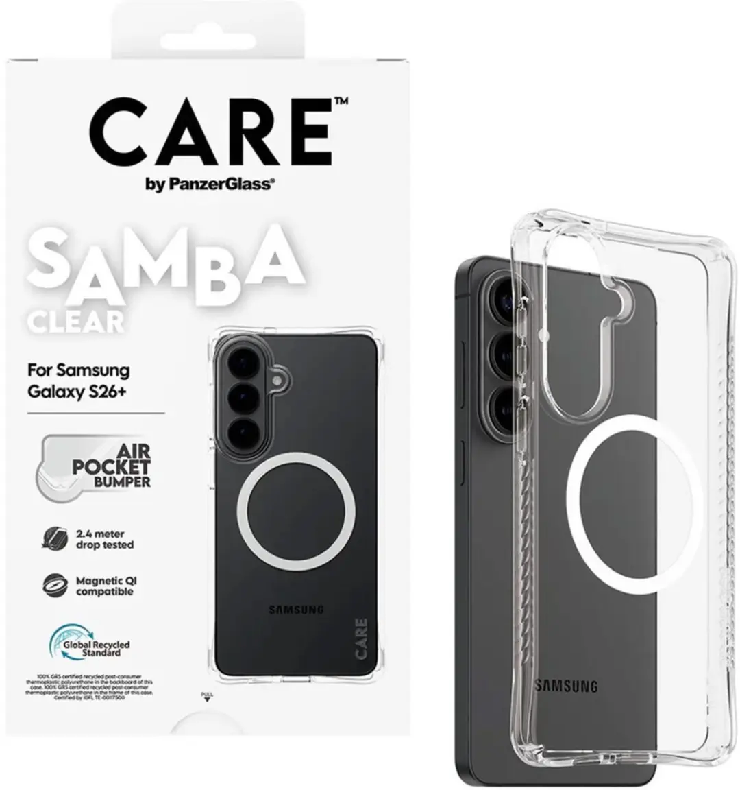 PanzerGlass CARE Samba CR51003 Hoesje - Transparant - afbeelding 4 van 6
