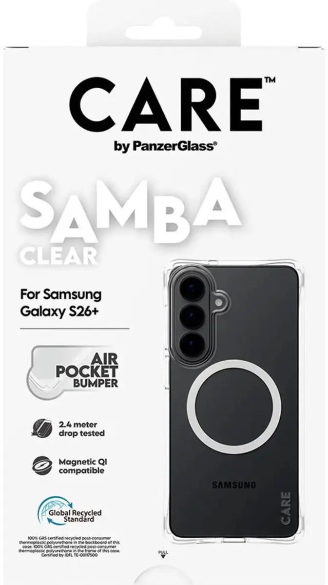 PanzerGlass CARE Samba CR51003 Hoesje - Transparant - afbeelding 2 van 6
