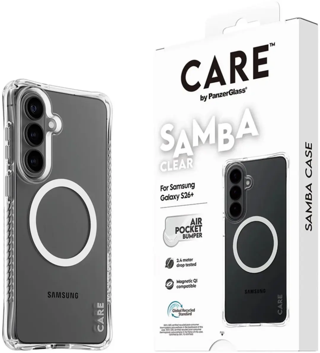 PanzerGlass CARE Samba CR51003 Hoesje - Transparant - afbeelding 5 van 6