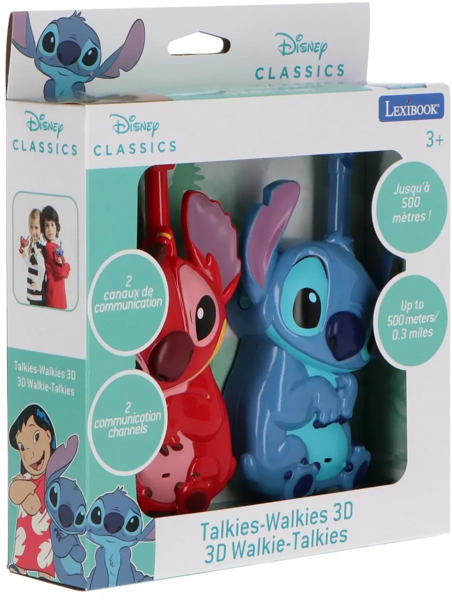 3D Stitch walkie-talkies