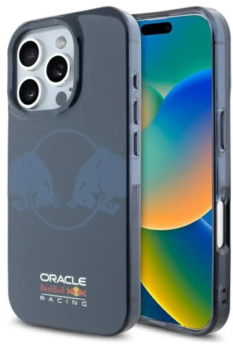 Red Bull Hardcase Hoesje Voor Iphone 16 Pro 6.3 Voor Magsafe Two Bulls Iml