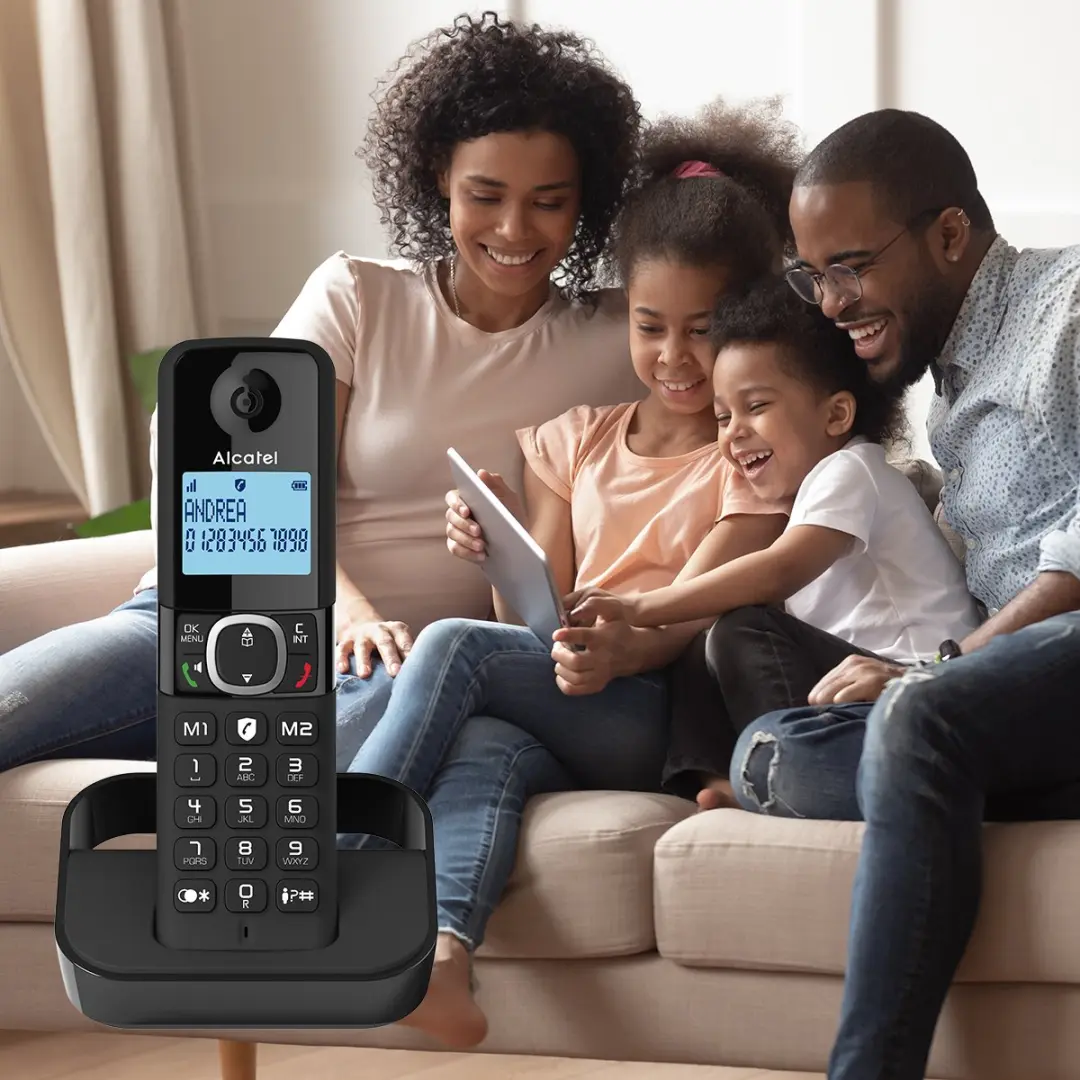 Alcatel F860 Draadloze vaste telefoon - Zwart - afbeelding 5 van 6