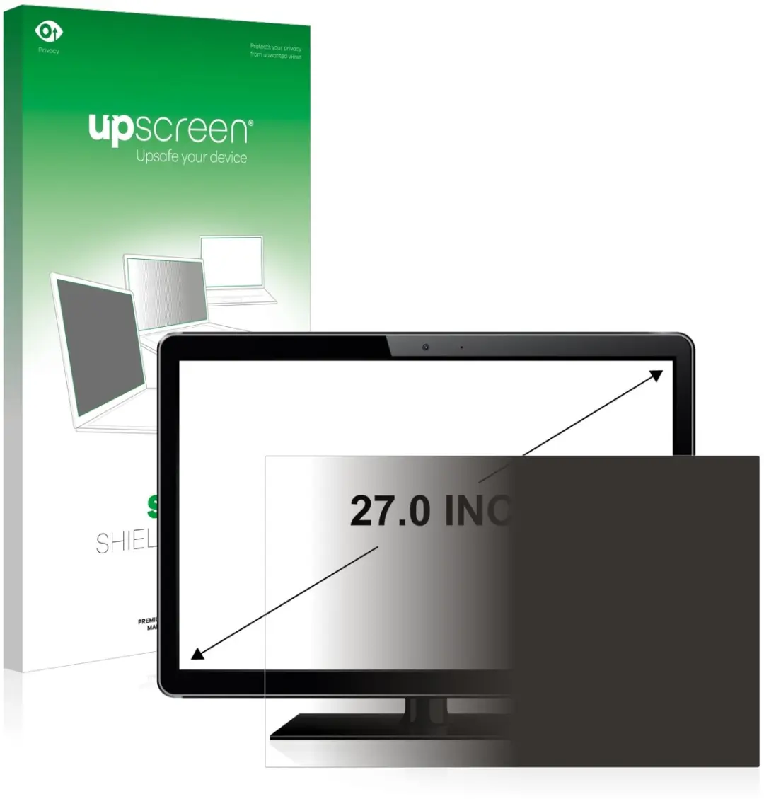 upscreen Privacyscherm 3606135 27 inch 16:9