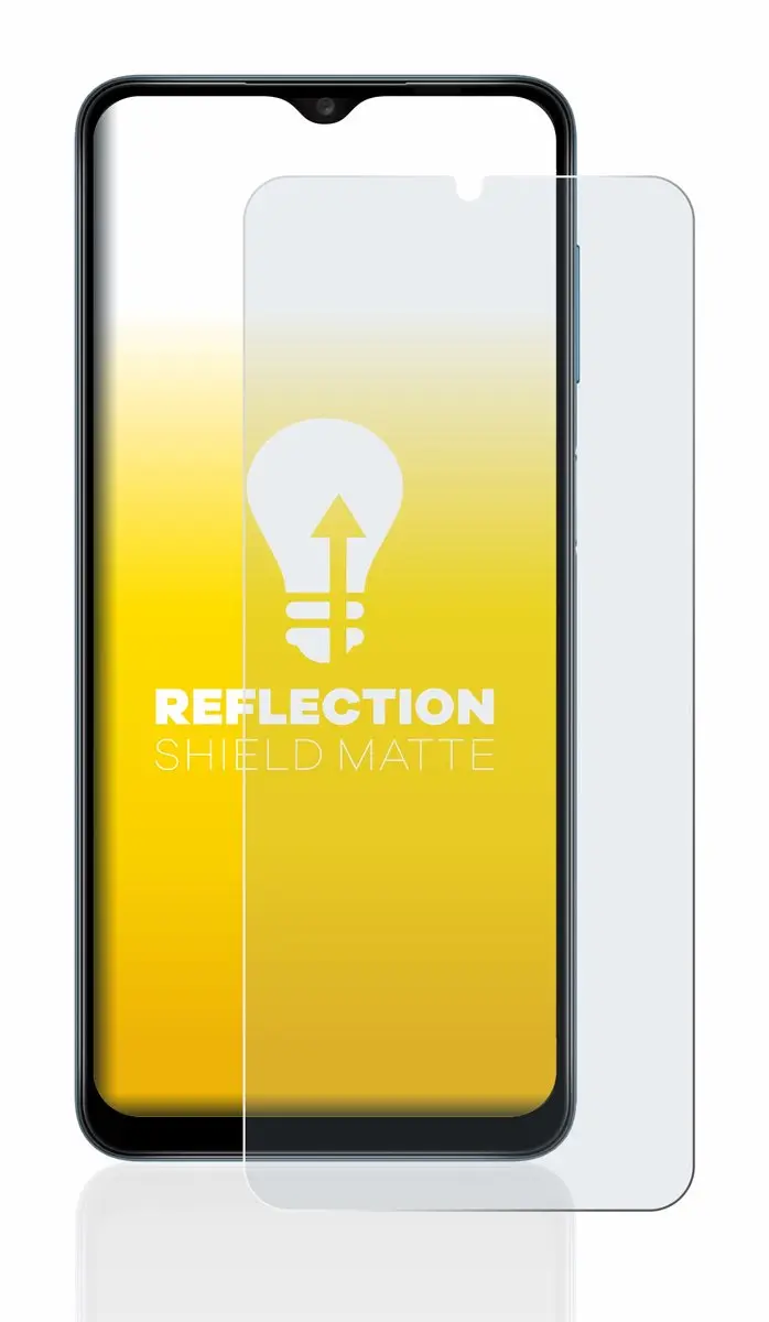 upscreen Reflection Shield Matte Screenprotector Samsung Galaxy A12 - afbeelding 6 van 6