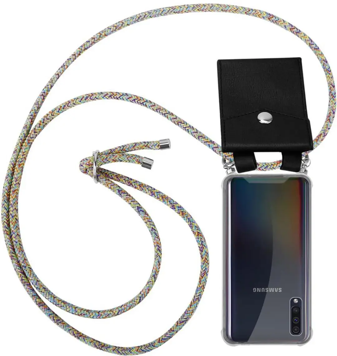 Cadorabo Hoesje geschikt voor Samsung Galaxy A50 4G / A50s / A30s in REGENBOOG