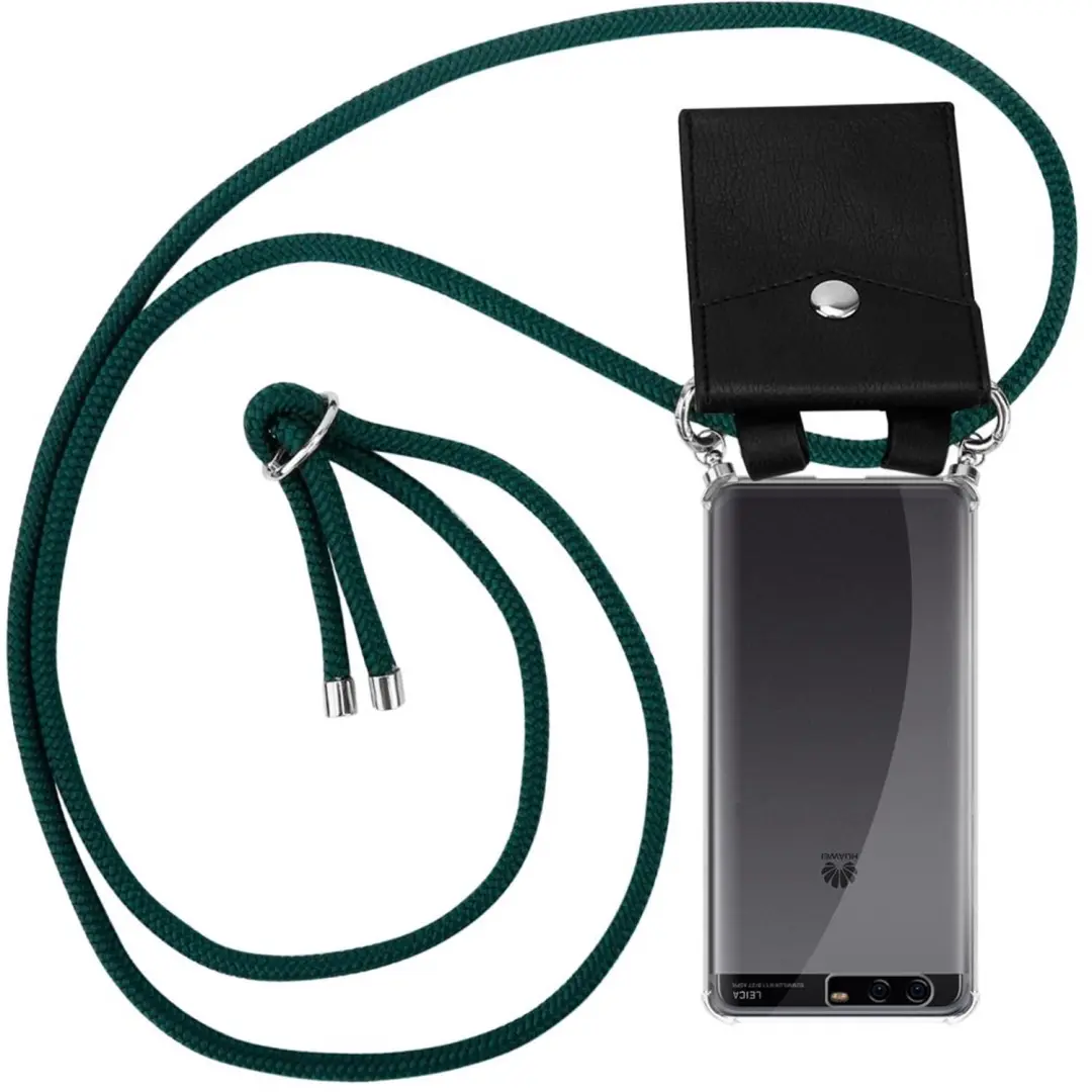 Cadorabo Hoesje geschikt voor Huawei P10 PLUS in LEGER GROEN