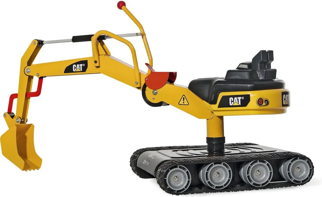 Rolly Toys Rollydigger XL Graafmachine Cat 96cm - Geel