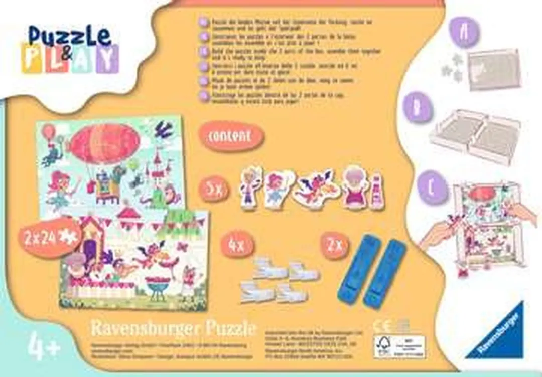 Ravensburger Koninklijk Feest Puzzle 48 Stuks - Multicolor