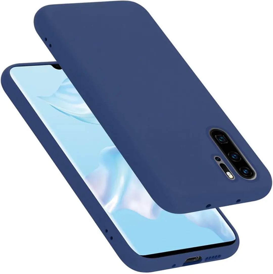 Cadorabo Hoesje geschikt voor Huawei P30 PRO in LIQUID BLAUW