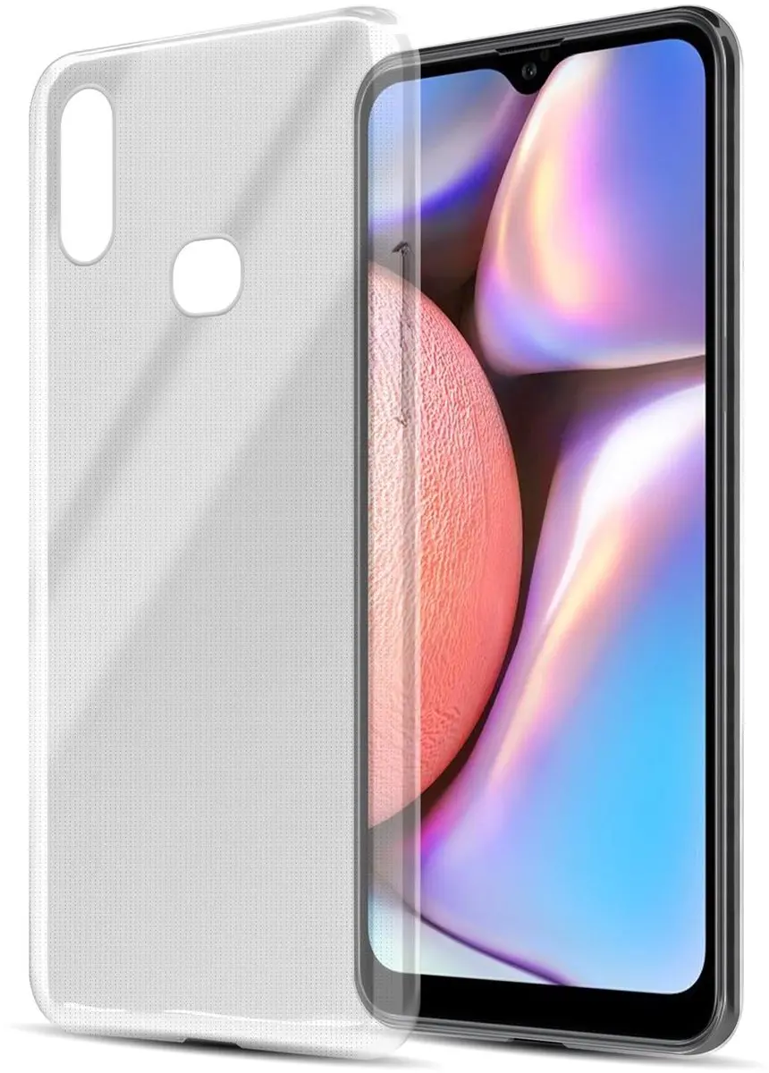 Cadorabo Hoesje geschikt voor Samsung Galaxy A10s / M01s in VOLLEDIG TRANSPARANT