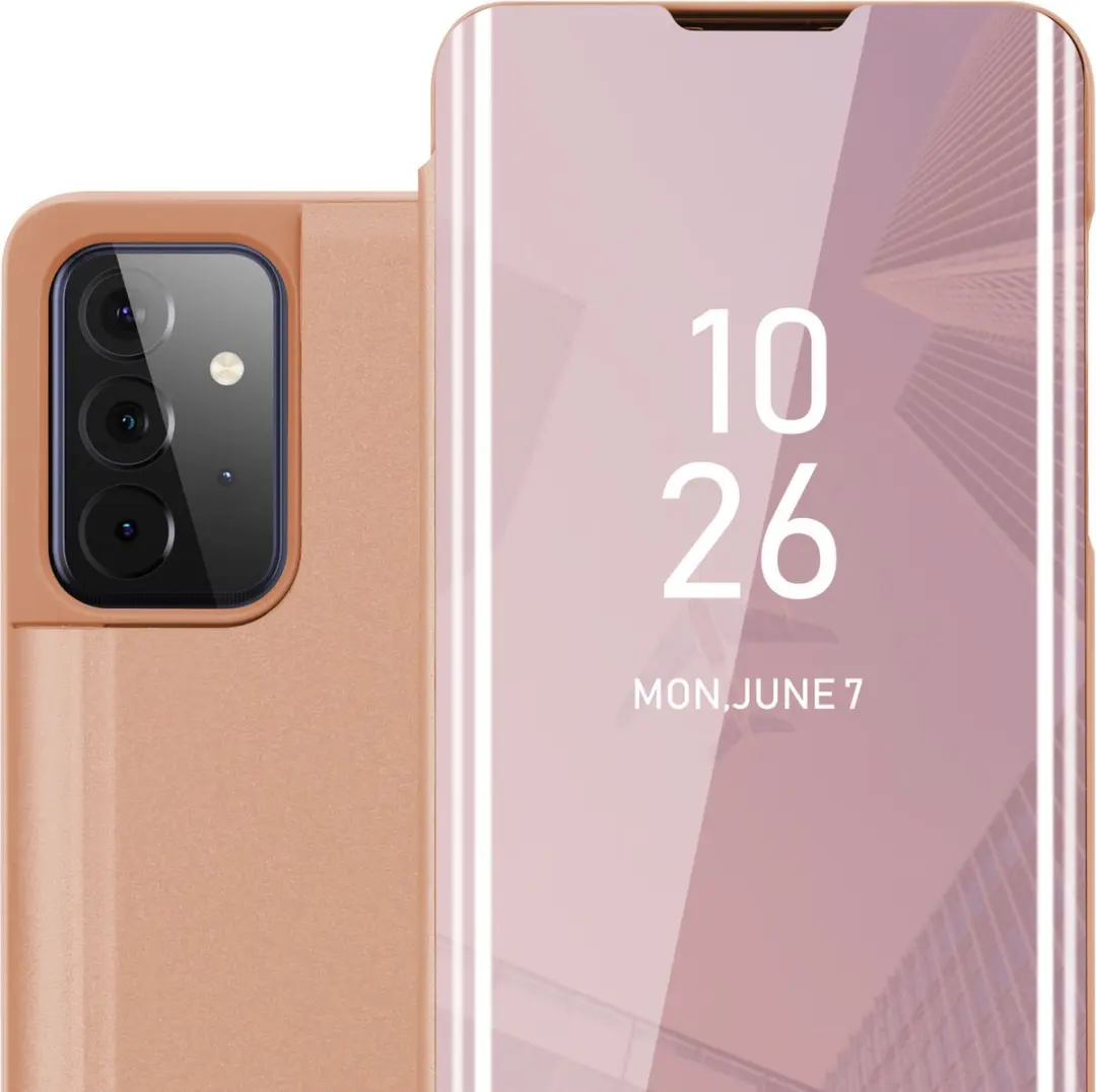 Cadorabo Hoesje geschikt voor Samsung Galaxy A72 4G / 5G in KUNZIET ROZE
