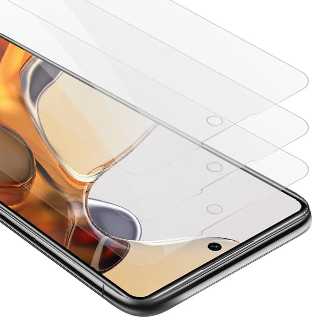 Cadorabo 3x Screenprotector geschikt voor Xiaomi 11T / 11T PRO