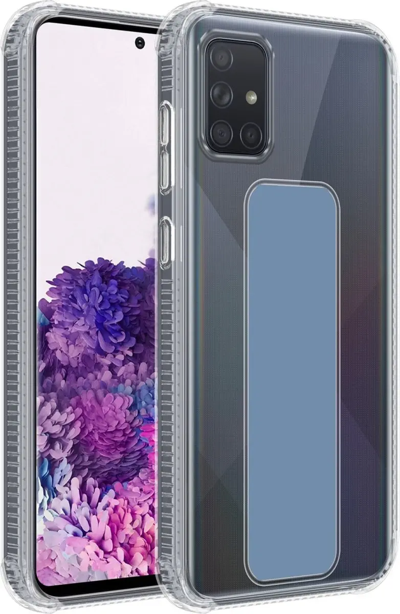 Cadorabo Hoesje geschikt voor Samsung Galaxy A71 4G in LICHTBLAUW