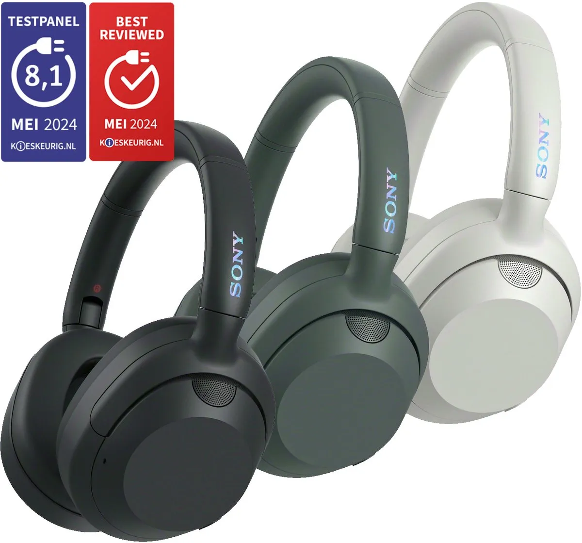 Sony ULT Wear WHULT900NH.CE7 Noise Cancelling Koptelefoon - Forest Gray