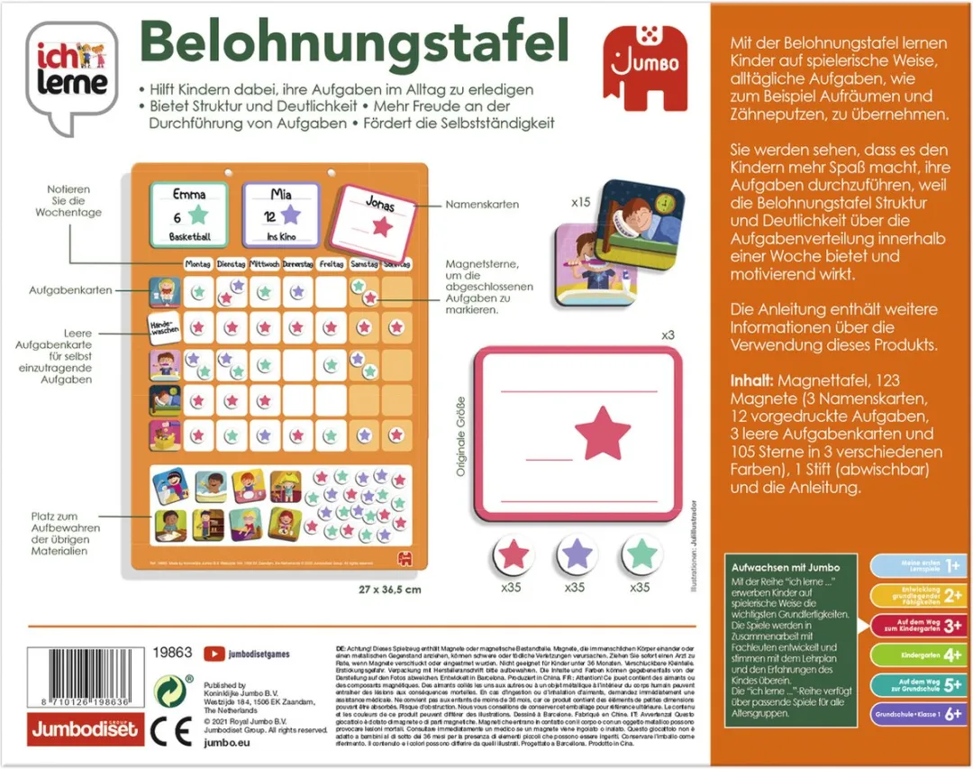 Jumbo Ik Leer 19863 Educatief Speelgoed - Meerkleurig