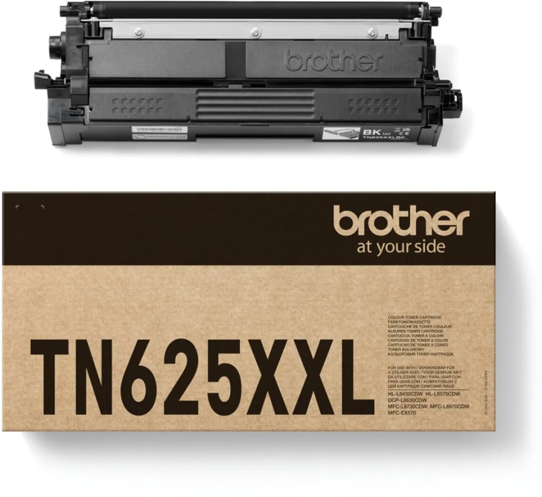 Brother TN-625XXLBK Tonercartridge - Zwart
