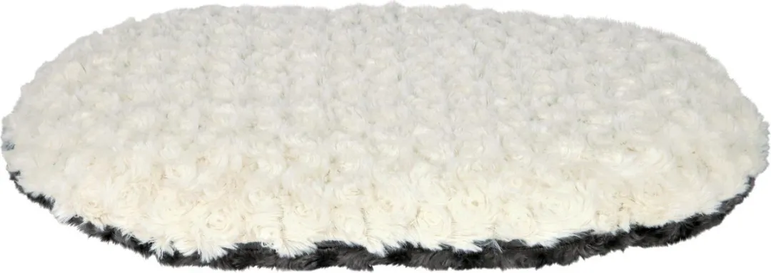 Trixie Ovaal Kussen Kaline Grijs/Wit 70x47cm