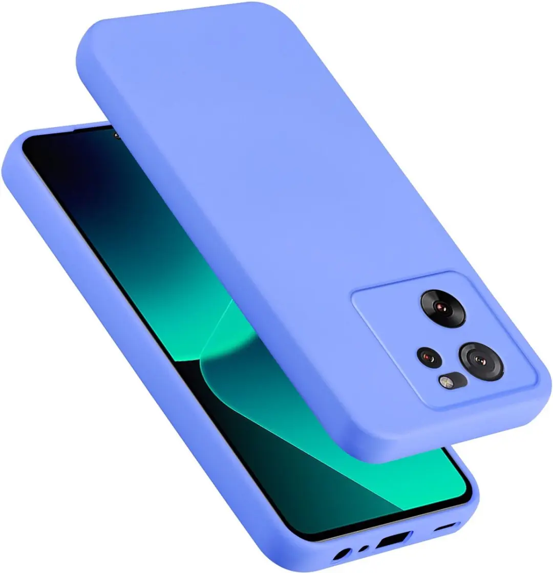 Cadorabo Hoesje geschikt voor Xiaomi 13T / 13T Pro in LIQUID LICHT PAARS