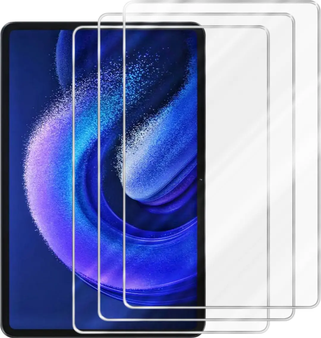 Cadorabo 3x Screenprotector geschikt voor Xiaomi Pad 6 Pro in KRISTALHELDER