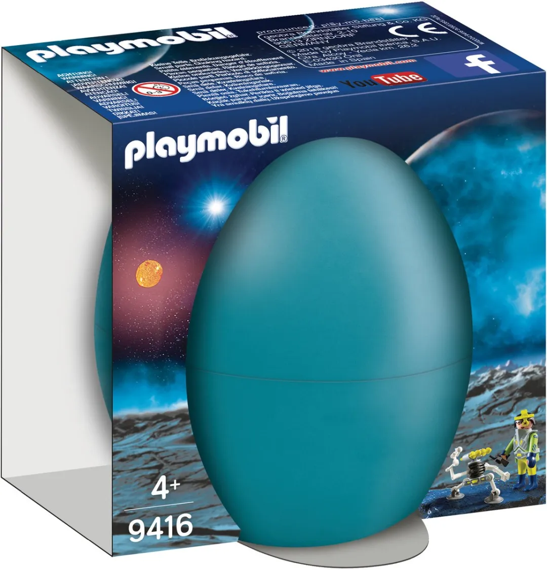 Playmobil Ruimteagent met Robot 9416