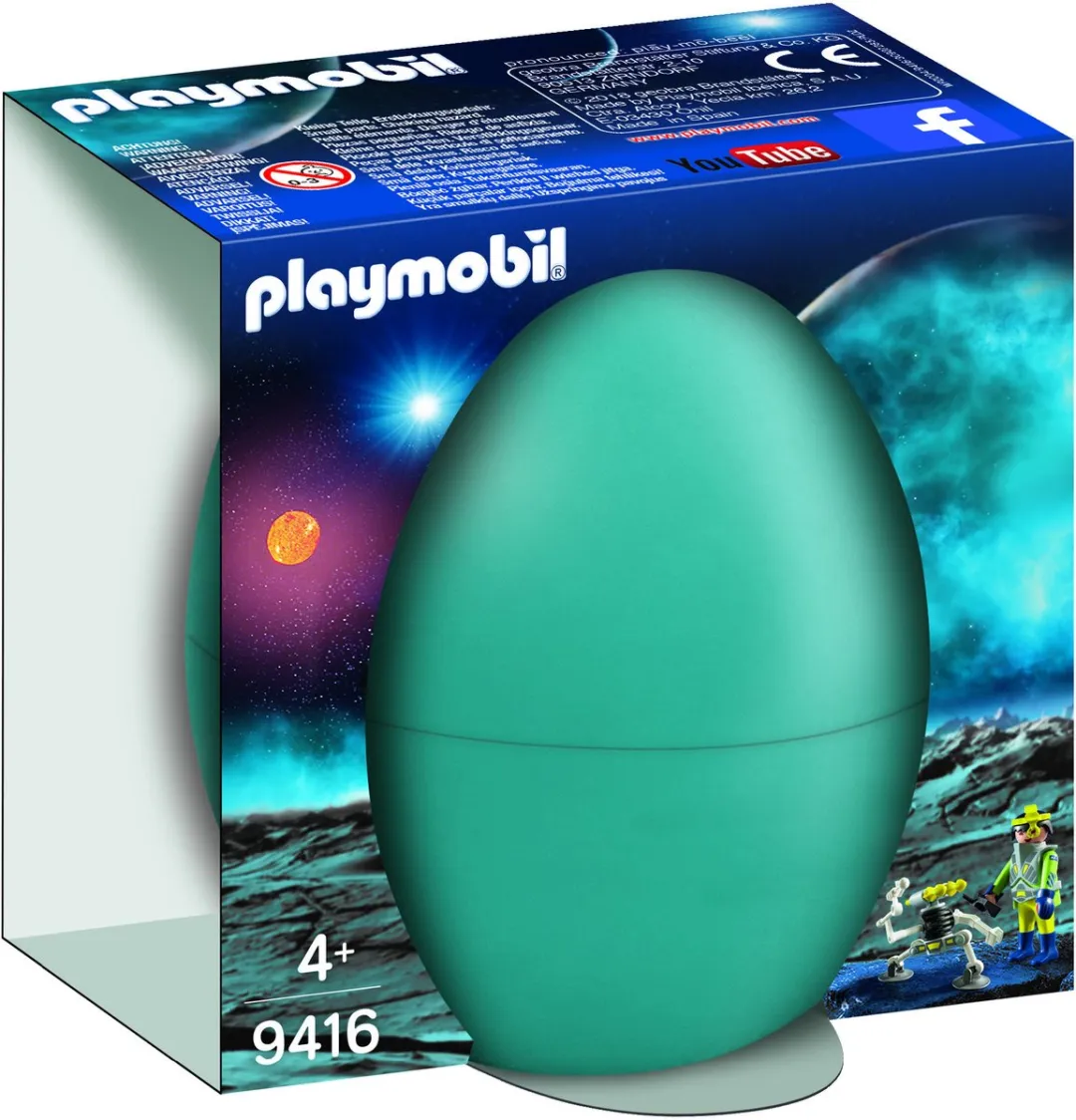 Playmobil Ruimteagent met Robot 9416