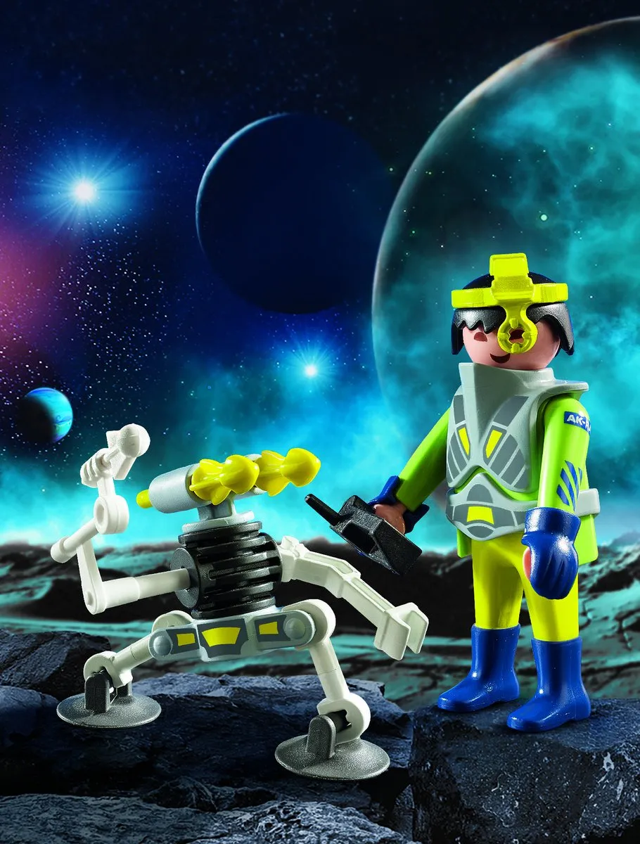 Playmobil Ruimteagent met Robot 9416