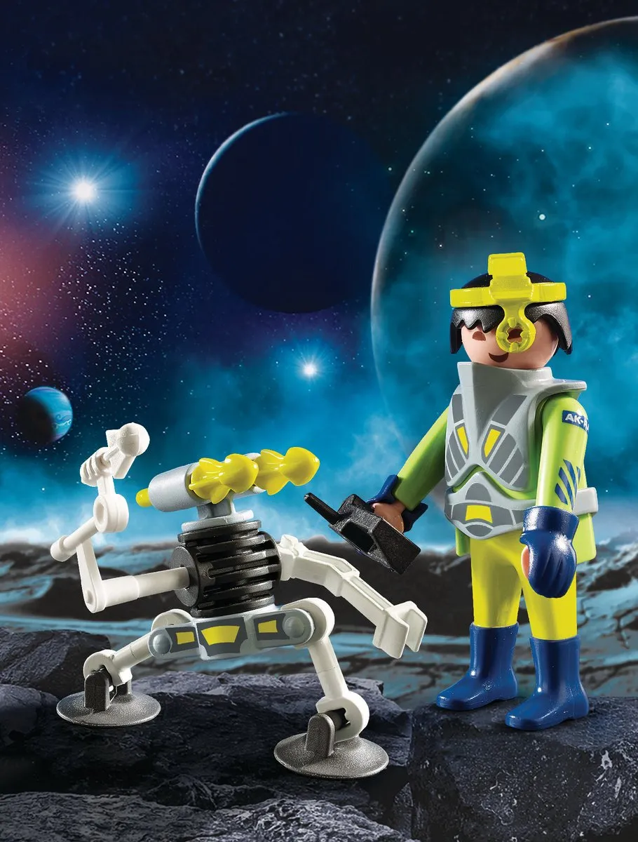 Playmobil Ruimteagent met Robot 9416