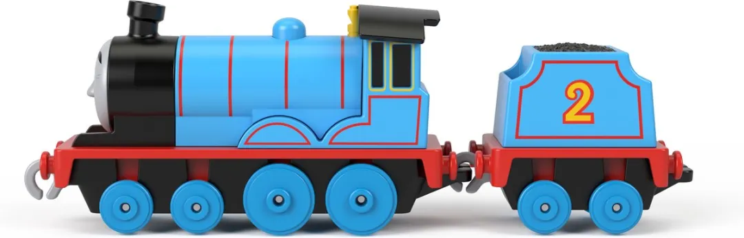 Fisher-Price Thomas de Stoomlocomotief Edward HTN29 - Zwart/Blauw/Grijs/Rood/Geel