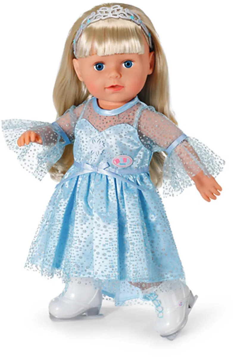 Baby Born Prinses op het ijs Pop 43cm - Multicolor