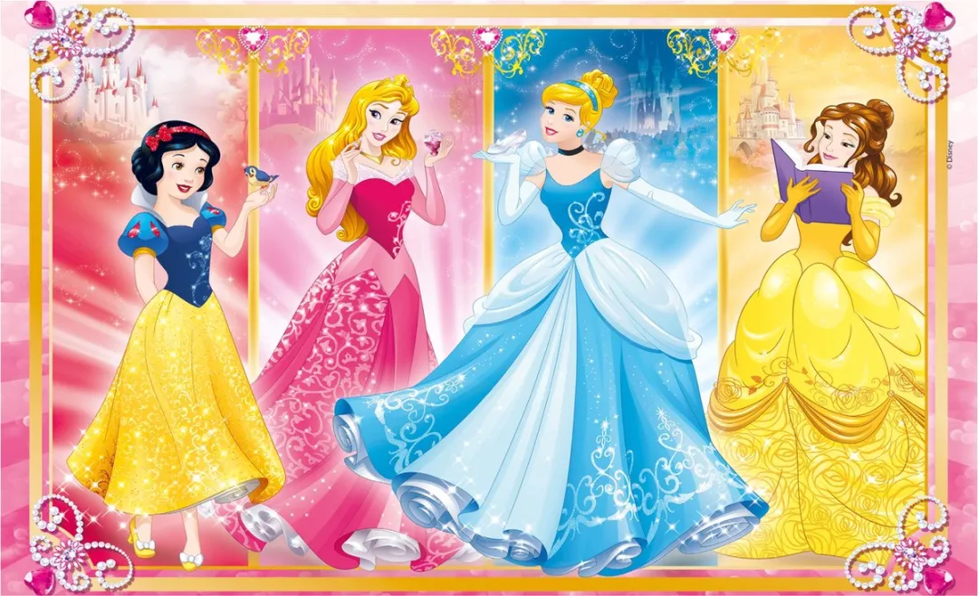 Clementoni Princess PZL 2X60 Puzzel - 2x60 Stuks - Multicolor - afbeelding 4 van 6