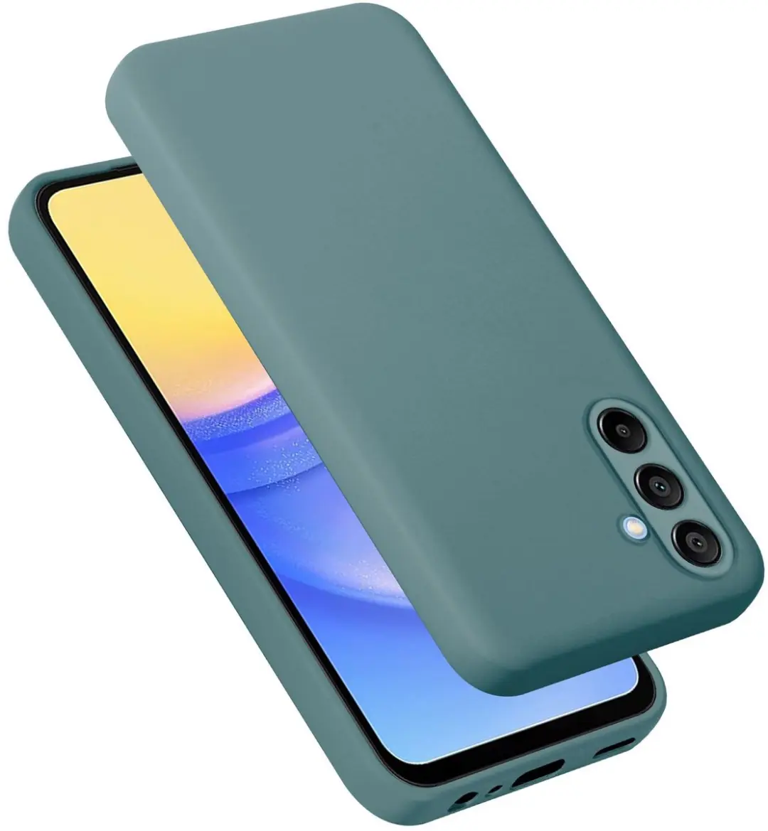 Cadorabo Hoesje geschikt voor Samsung Galaxy A16 in LIQUID GROEN