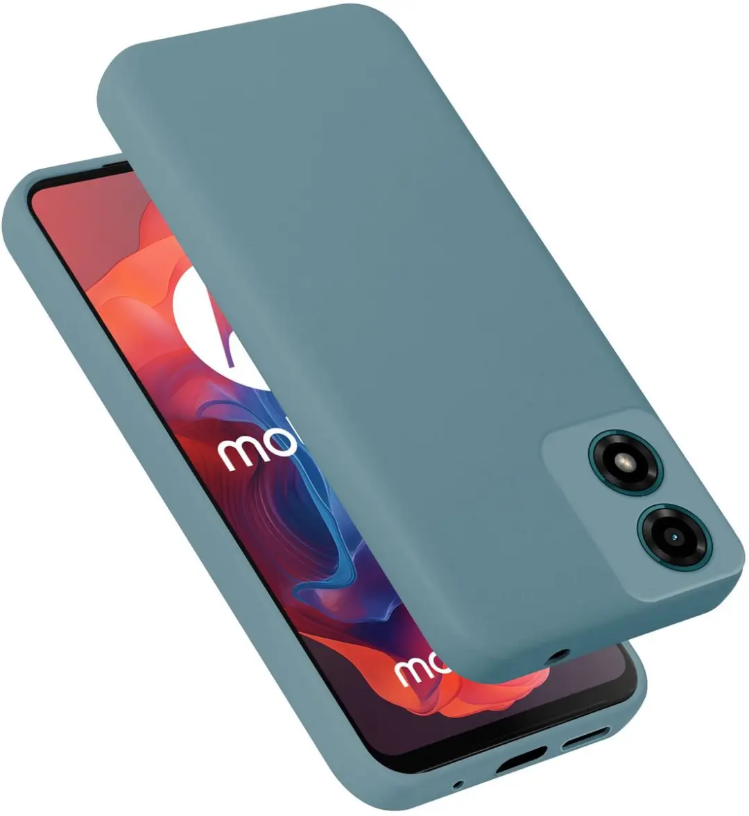 Cadorabo Hoesje geschikt voor Motorola Moto G04 / G04s / G24 / E14 Case in Liqui
