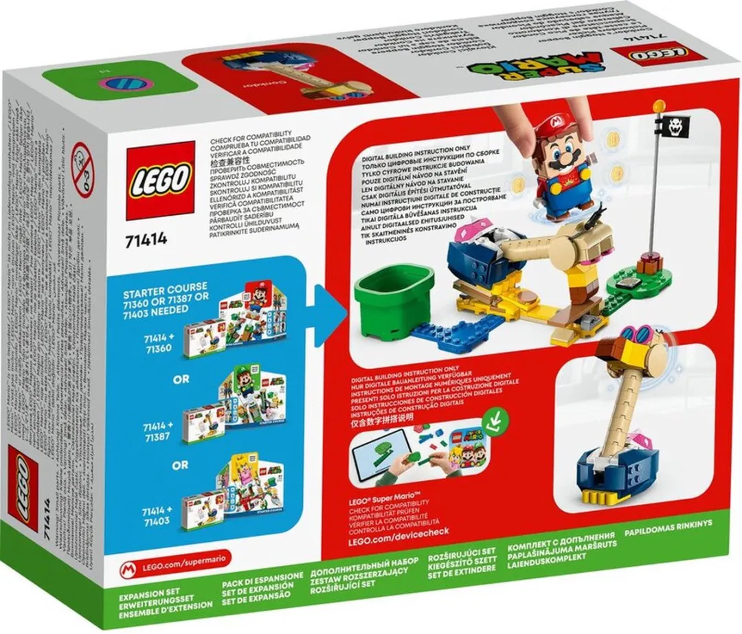 LEGO Super Mario Conkdors Hoofdmepper 71414 - Meerkleurig - afbeelding 3 van 6