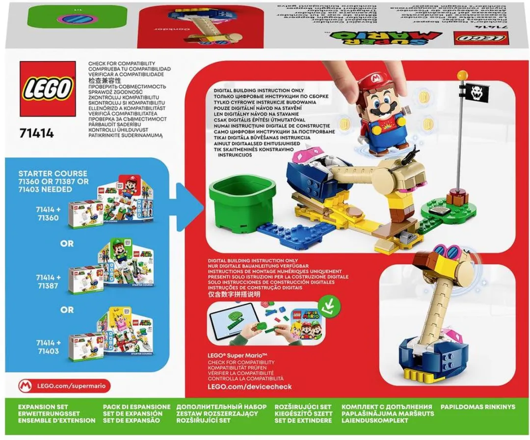 LEGO Super Mario Conkdors Hoofdmepper 71414 - Meerkleurig - afbeelding 6 van 6