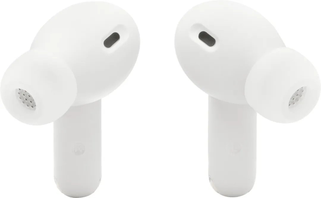 JBL Wave Beam 2 Noise Cancelling Oordopjes - 40 uur - IP54 - Wit