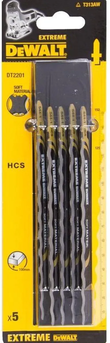 DeWalt DT2201 HCS Decoupeerzaagblad