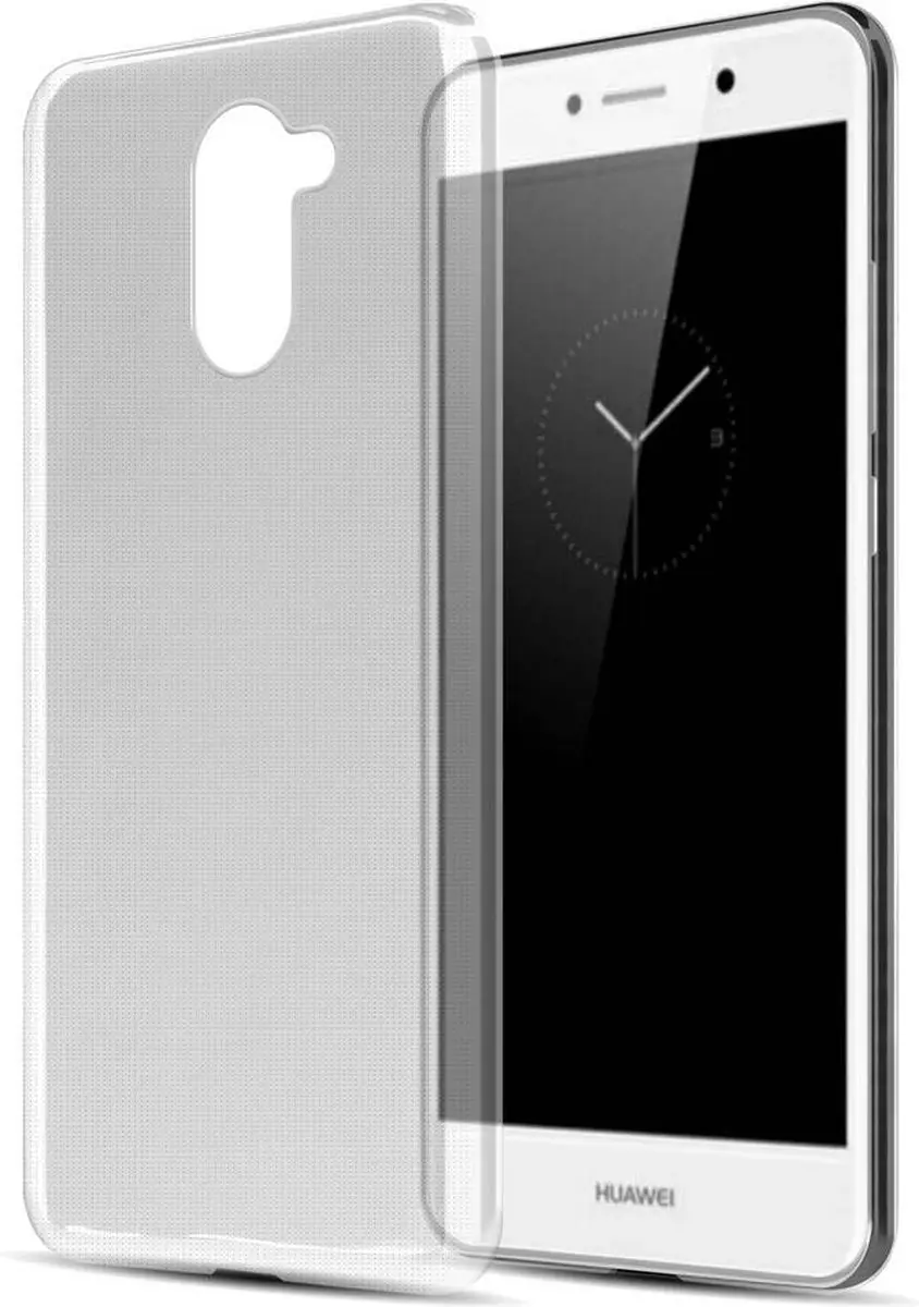 Cadorabo Hoesje geschikt voor Huawei Enjoy 7 PLUS in VOLLEDIG TRANSPARANT