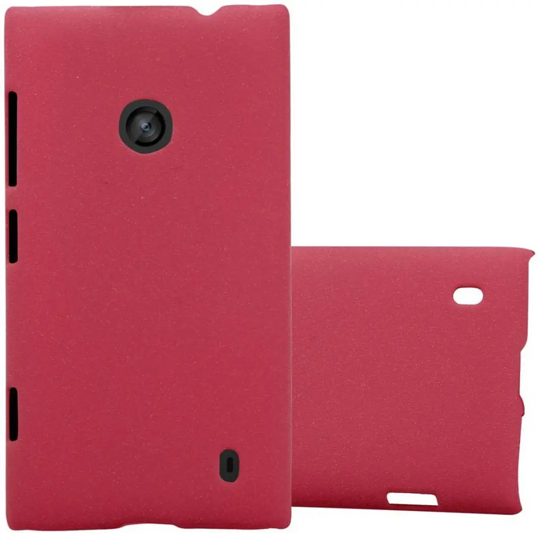 Cadorabo Hoesje geschikt voor Nokia Lumia 520 / 521 in FROSTY ROOD