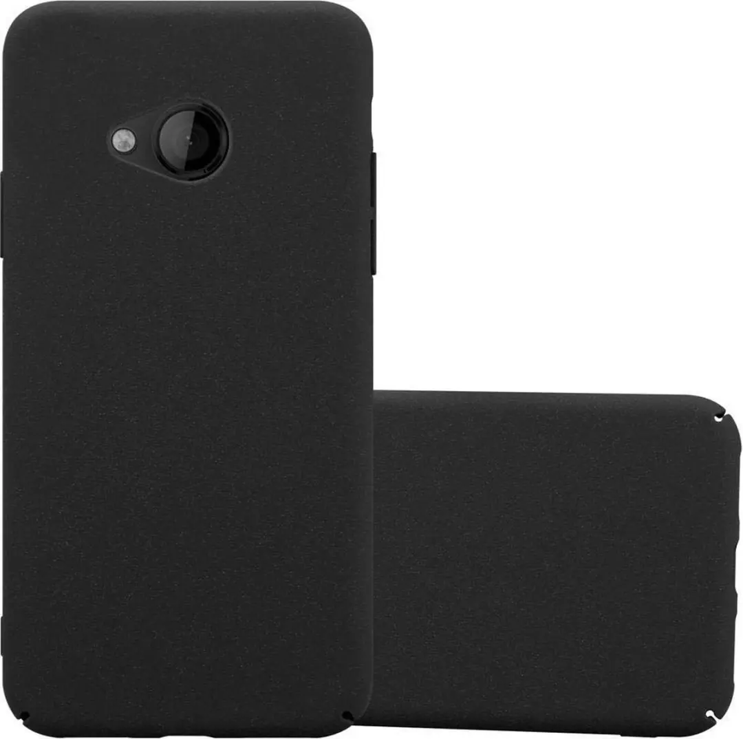 Cadorabo Hoesje geschikt voor HTC U PLAY in FROSTY ZWART