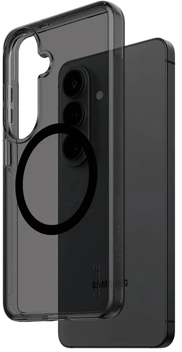 CARE by PanzerGlass Urban Explorer Case Smokey w. - Zwart Qi Samsung Galaxy S26 - afbeelding 2 van 6