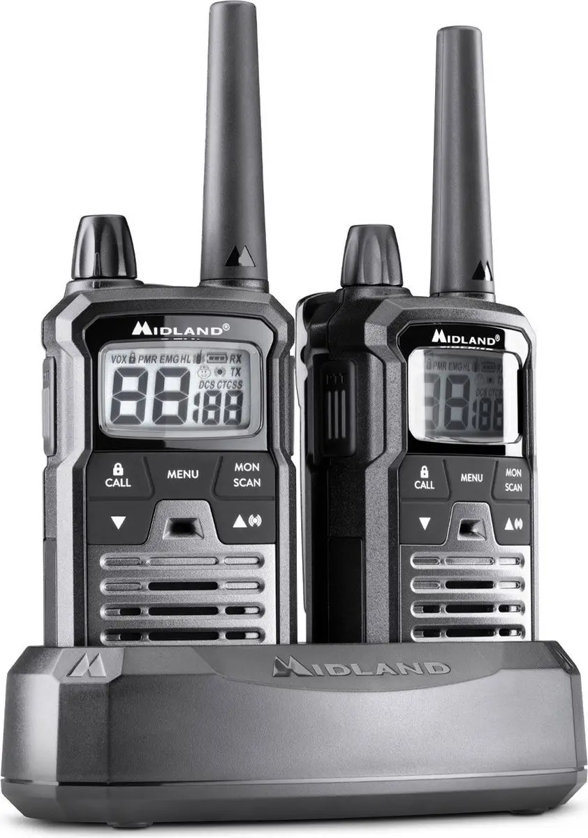 Midland XT70 Pro C1465 Portofoonset - 2 Stuks - Zwart - afbeelding 5 van 6