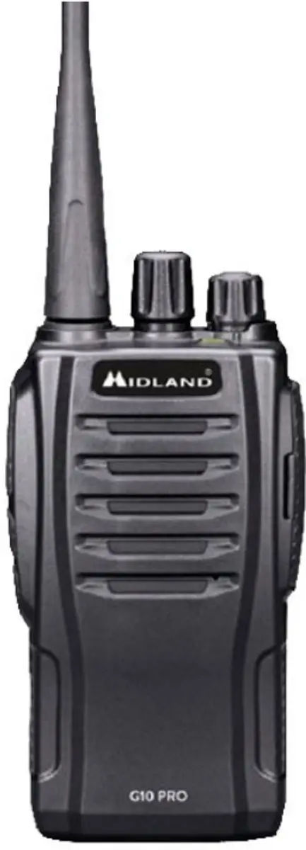 Midland G10 Pro UHF PMR446 Portofoon met beveiligingsoortje