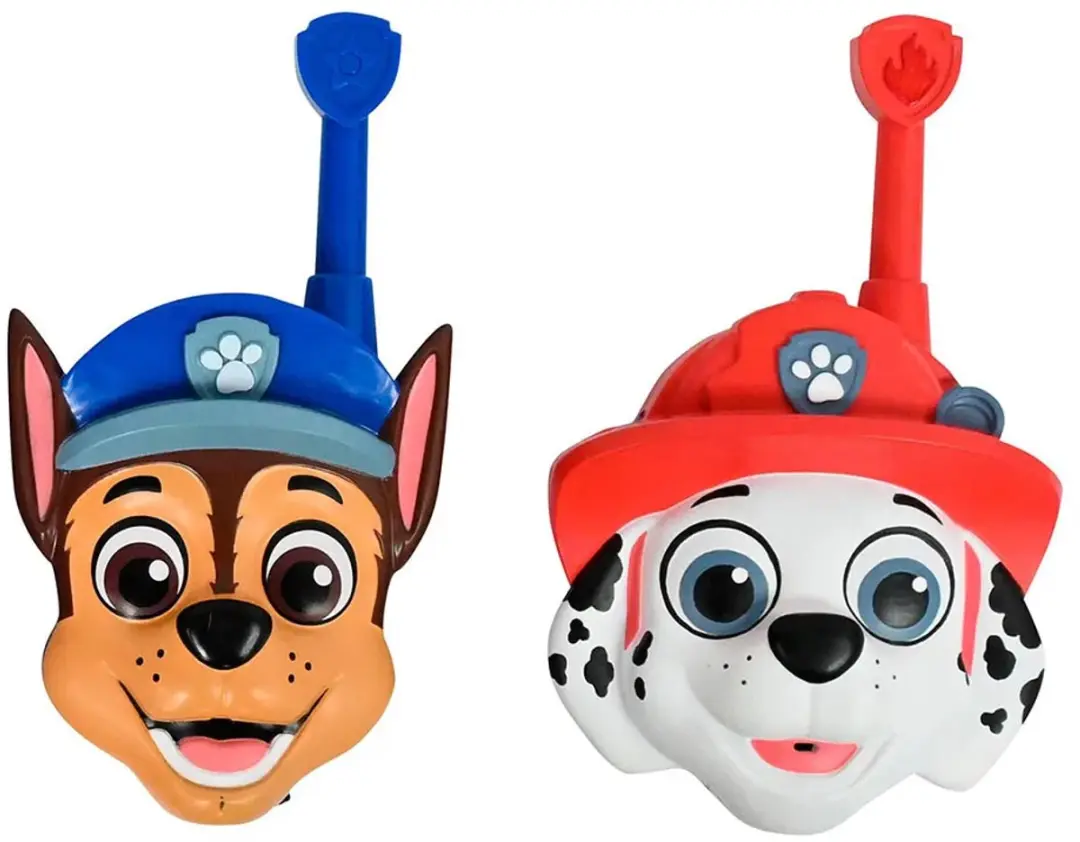 3D Paw Patrol walkie-talkies