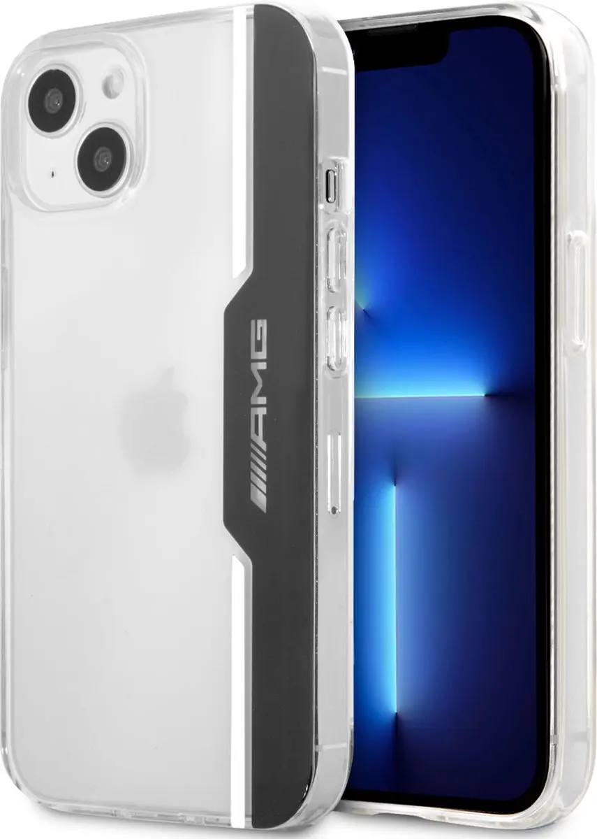 Mercedes-Benz Transparant PC-TPU Telefoonhoesje voor Apple iPhone 13 Mini
