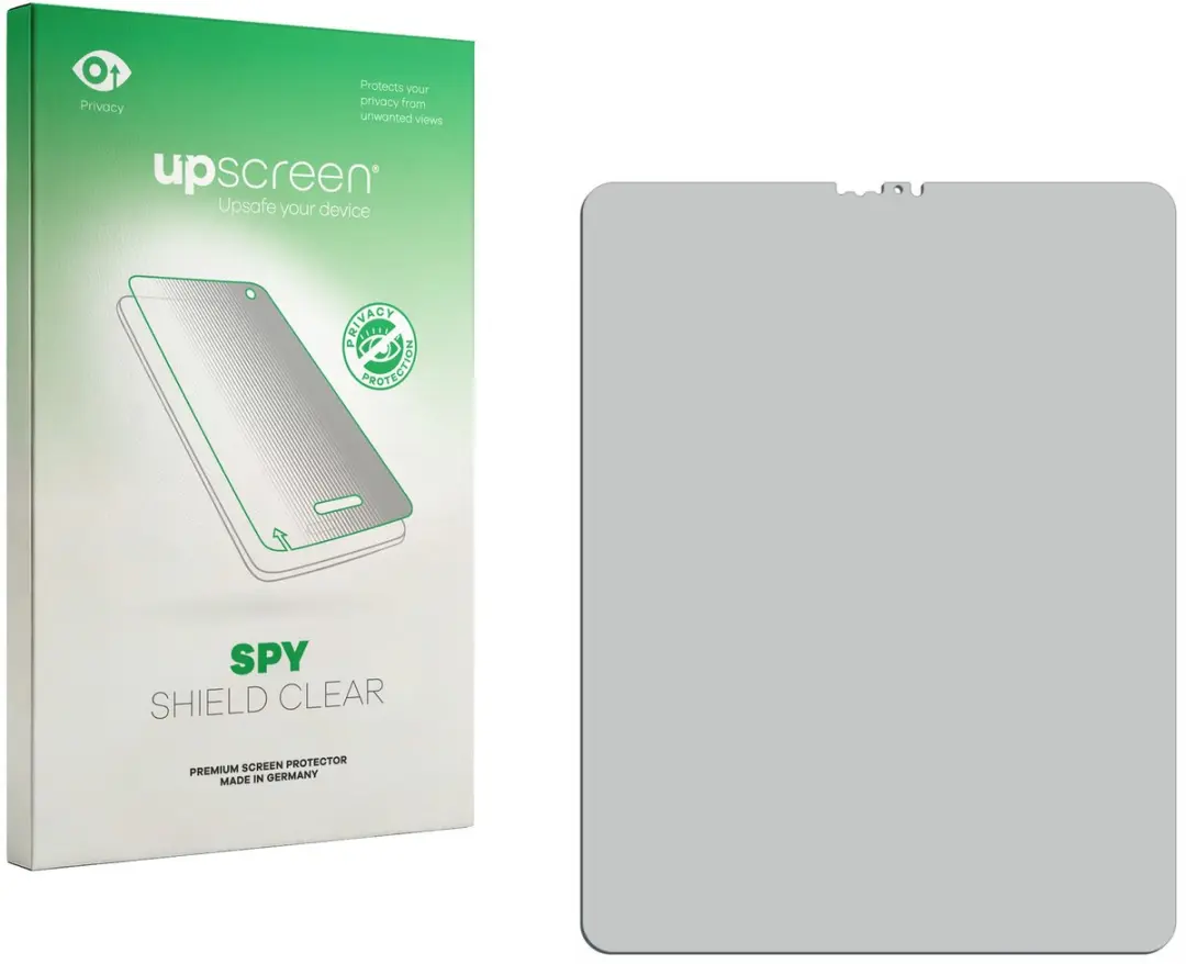 upscreen Privacy Screenprotector iPad Pro 12.9 2018 - Transparant - afbeelding 6 van 6