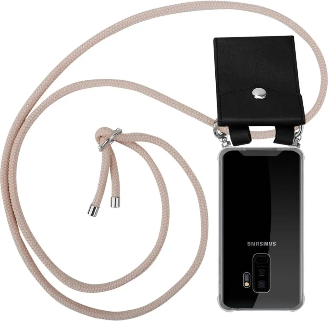 Cadorabo Hoesje geschikt voor Samsung Galaxy S9 PLUS in PEARLY ROSE GOUD