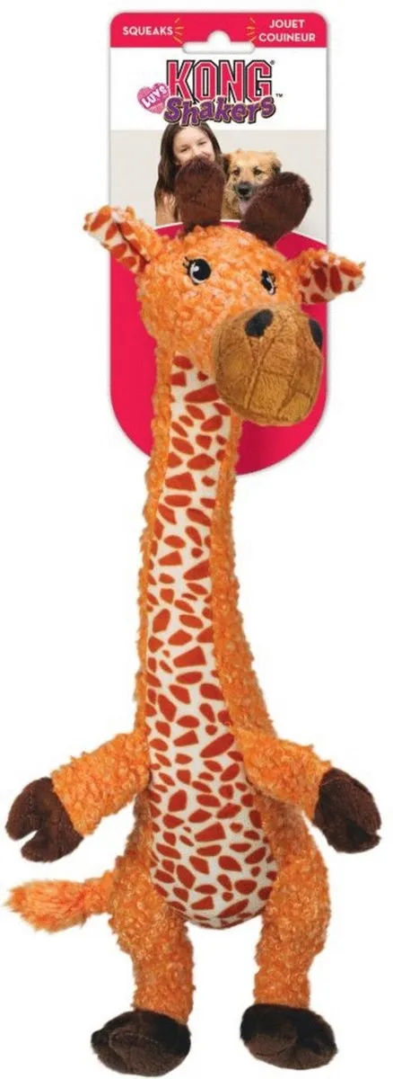 KONG Shakers Luvs Giraffe Hondenspeelgoed - Large