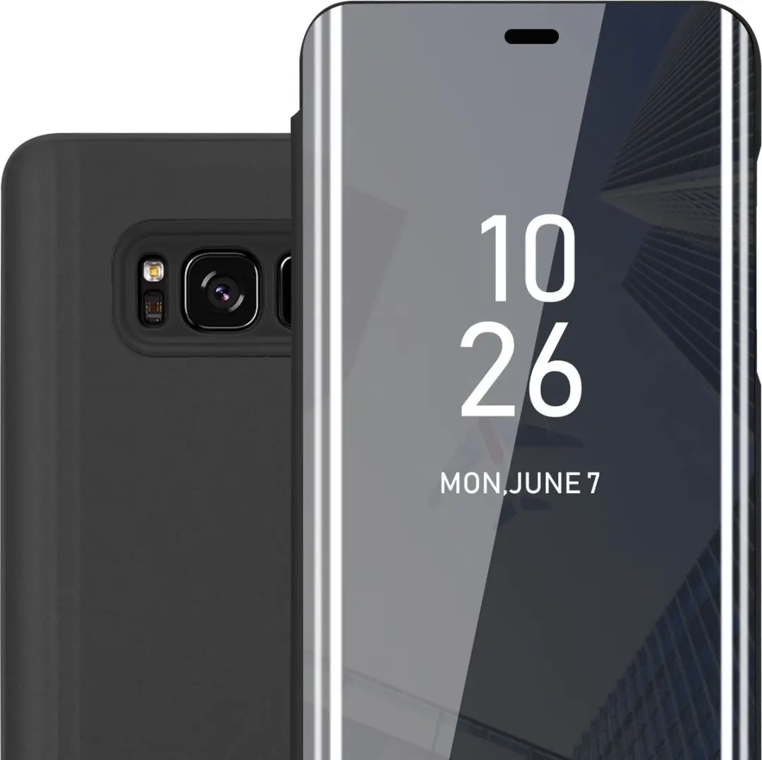 Cadorabo Hoesje geschikt voor Samsung Galaxy S8 in TOERMALIJN ZWART