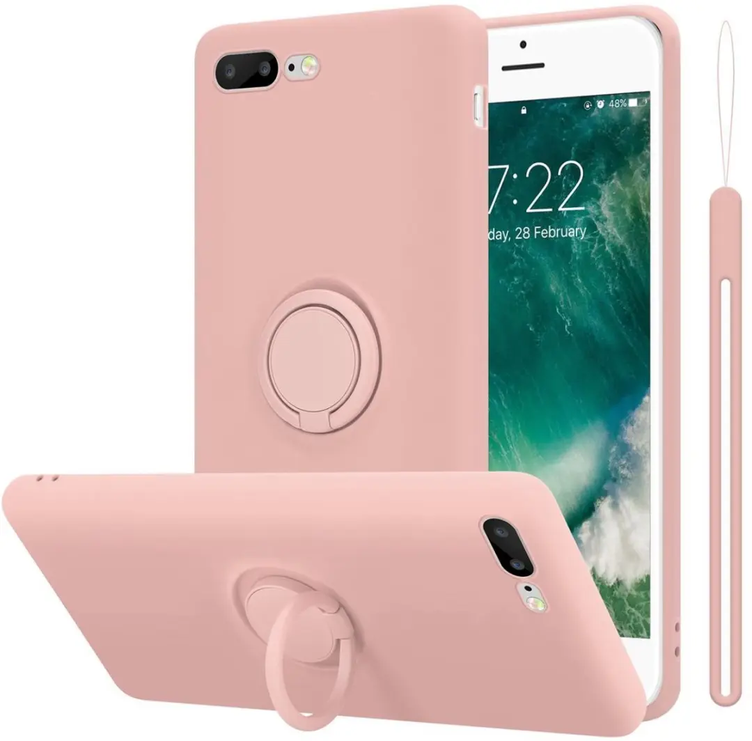 Cadorabo Hoesje geschikt voor Apple iPhone 7 PLUS / 7S PLUS / 8 PLUS in LIQUID R