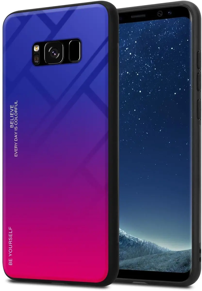 Cadorabo Hoesje geschikt voor Samsung Galaxy S8 in PAARS